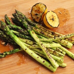 Spargel grillen vegan gesunde Beilagen Sommer Kalorienarmes Gemüse