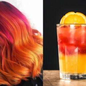 Tequila Sunrise Haarfarbe Frisurentrends Sommerb 2020 langer Bob Haarschnitt
