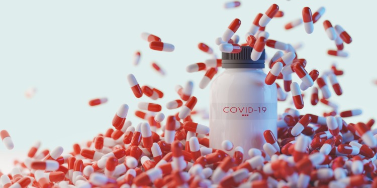 auf der suchen nach wirksamer arzeimittel bei covid-19 während coronavirus pandemie