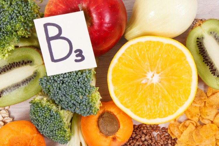 gesunde ernährung mit nährstoffen und vitamin b3 gehalt