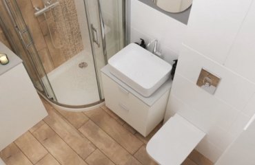 schrank hinter wc um platz im kleinen bad optimal zu nutzen