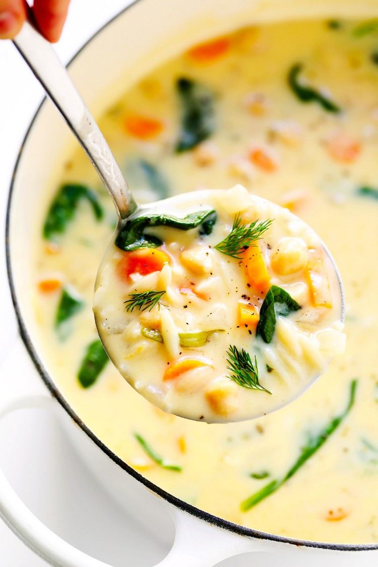 Avgolemono Soup Recipe Vegan Egg Replacement Dinner