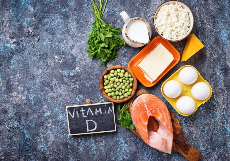 Cortisol senken durch Vitamin D Lebensmittel
