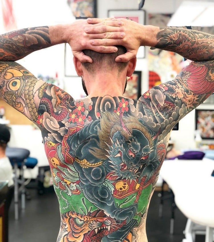 Yakuza Tattoo Geschichte Und Bedeutung Der Beliebtesten Motive