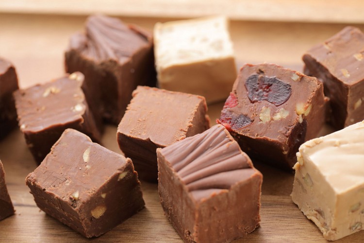 Schokoladenfudge Rezept einfach Sommer Pralinen selber machen