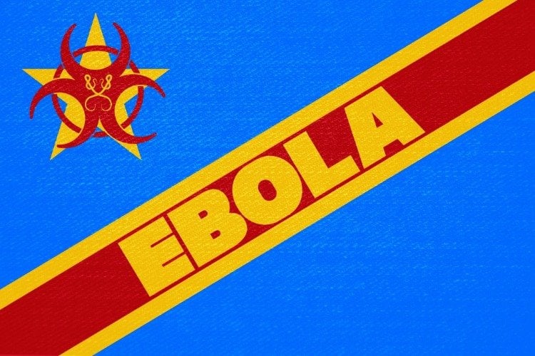 demokratische republik kongo zeichen für ebola virus gefahr