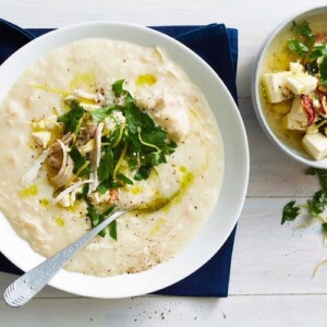 griechische Küche Rezepte Avgolemono Suppe einfach