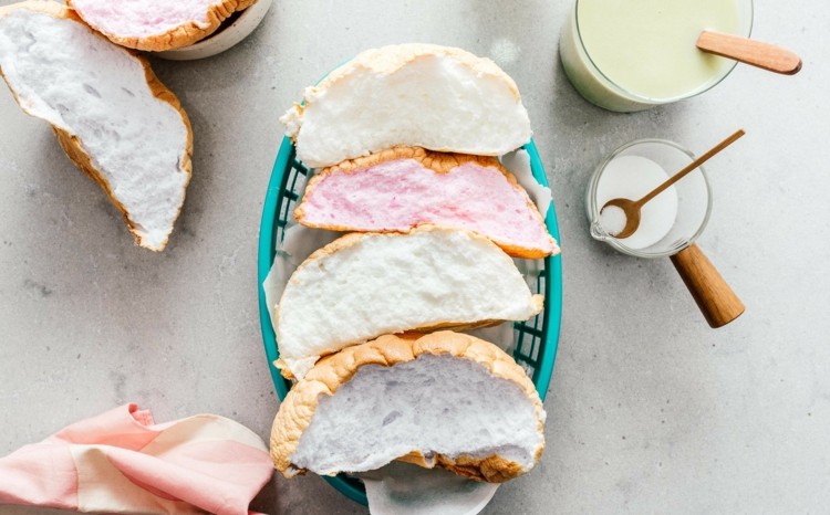 Cloud Bread Recipe - Sweet and Keto bread in different colors