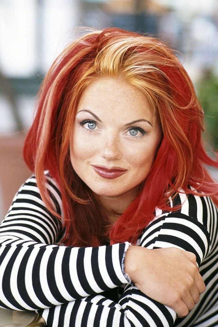 Geri Halliwell Hairstyles 90s Hair Trends 2020 Rogue Hair red hair with strands