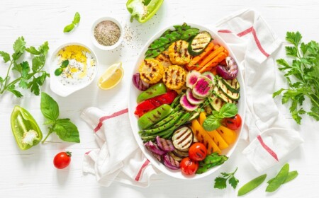 Geröstetes Gemüse Rezept einfach vegetarische Grillrezepte