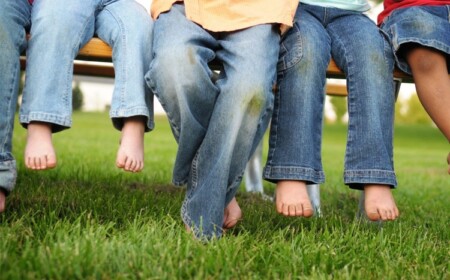 Grasflecken entfernen