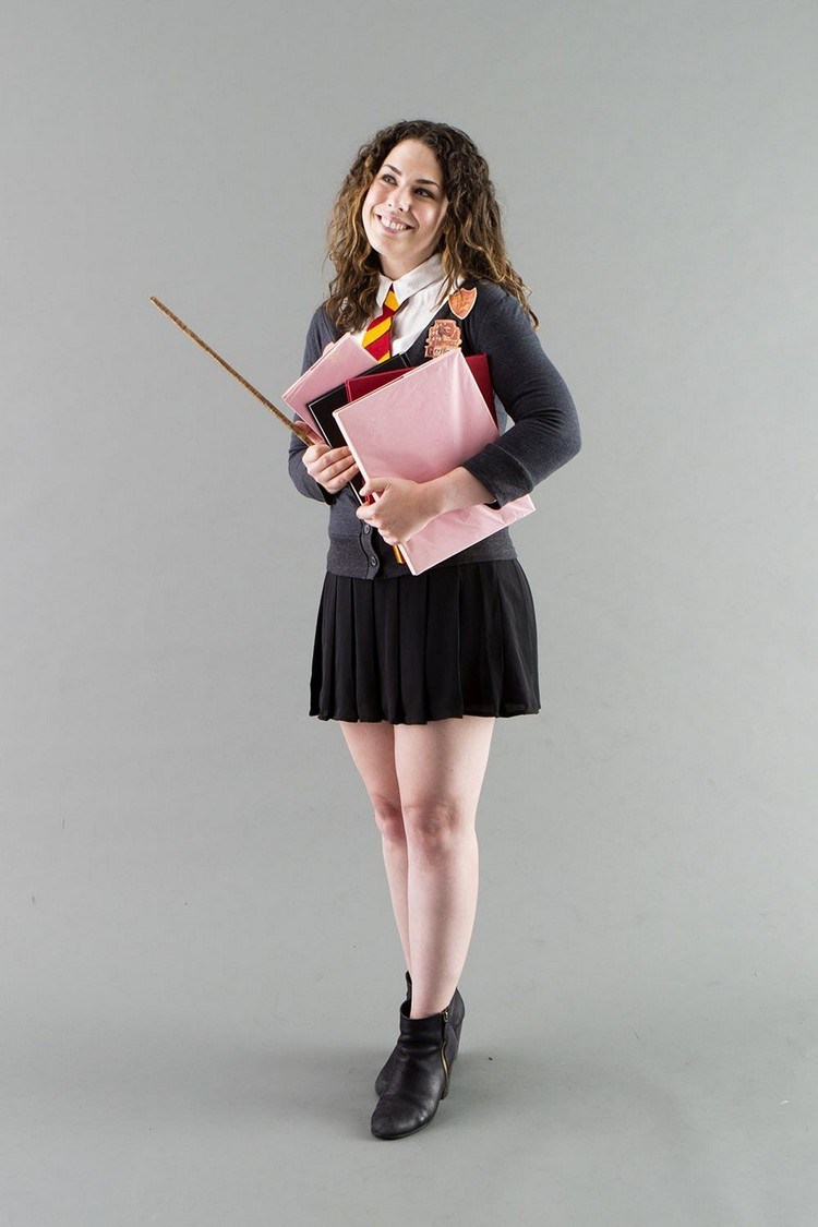 Harry Potter Faschingskostüm selber machen Halloween Kostüm Teenager Mädchen