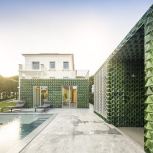 Hausumbau planen alte Villa in Portugal mit zwei Anbauten