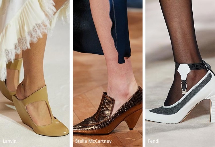 Herbst Trend 2020 Schuhe für Damen Loafers mit Absatz