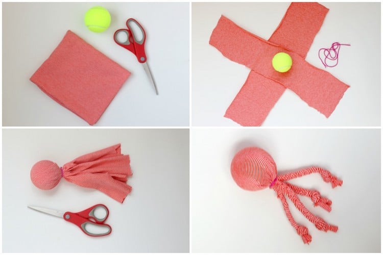 Dog toys with tennis ball yourself make toys for pets