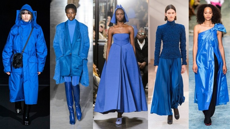 Luminous colors 2020 and 2021 in fashion - Classic Blue for the winter season