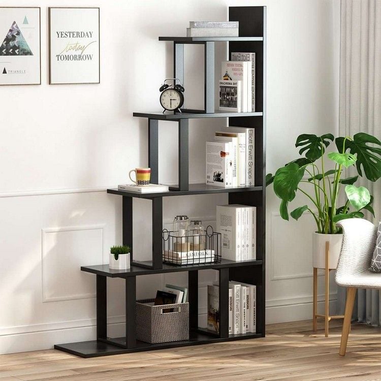 Decorate shelves rules Minimalist living style Furnish living room modern