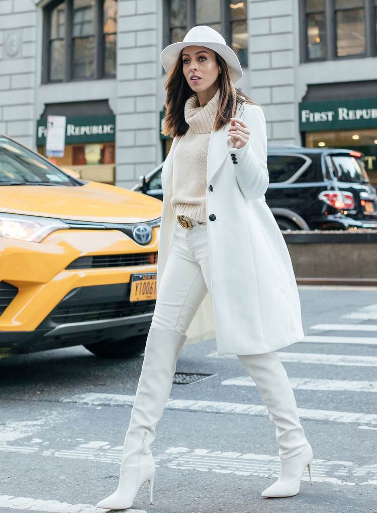 white outfits ideas for winter shoe trends fall 2020