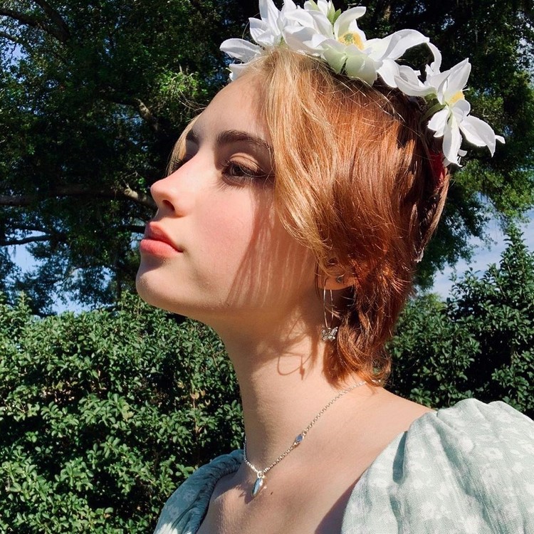 Blumen Haarband Cottagecore Outfit Ideen Modetrends Herbst Winter 2020