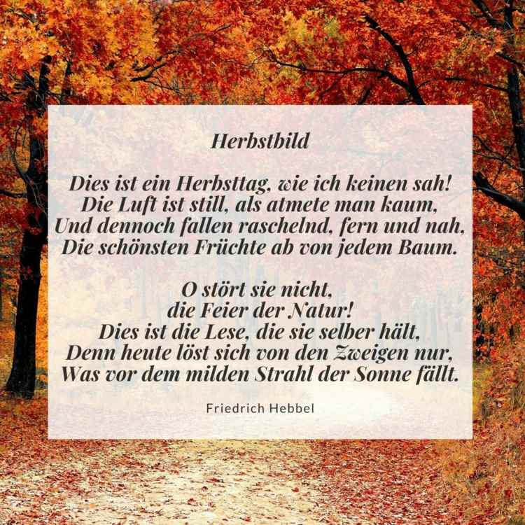 Herbst Spruche Zitate Und Gedichte Fur Einen Netten Gruss