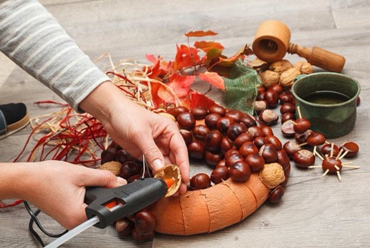 Make Herbstkanz yourself with chestnuts