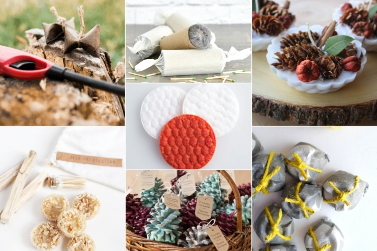 Kaminanzünder selber machen 9 einfache DIY Anleitungen