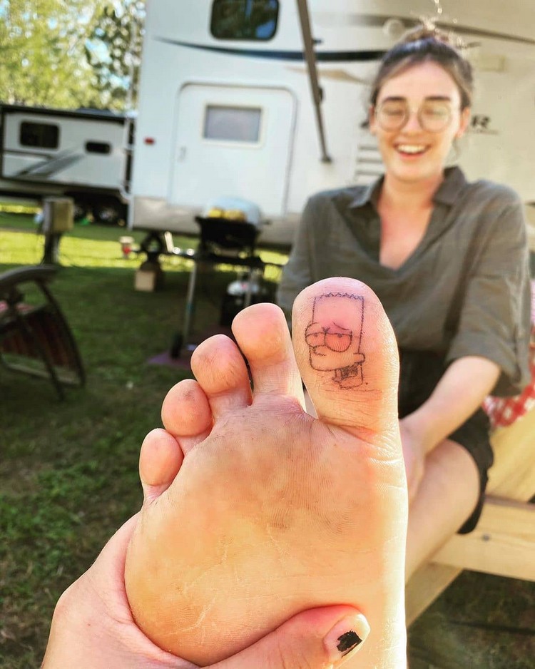 Tattootrends 2020 Tattoo Fußsohle Schmerzen kleine Tattoos für Frauen