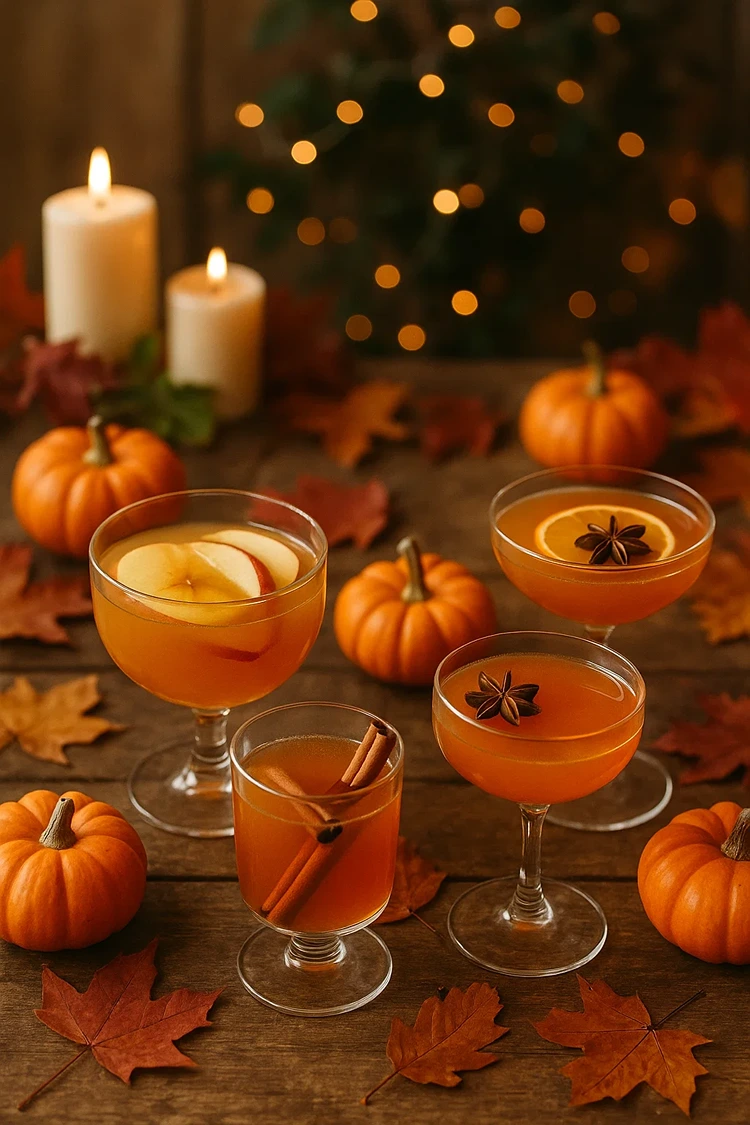 18 geburtstag party ideen herbst cocktails