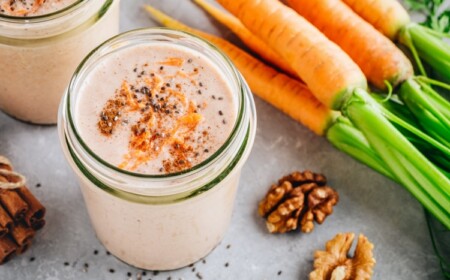 Banane Karotten Smoothie im Herbst genießen