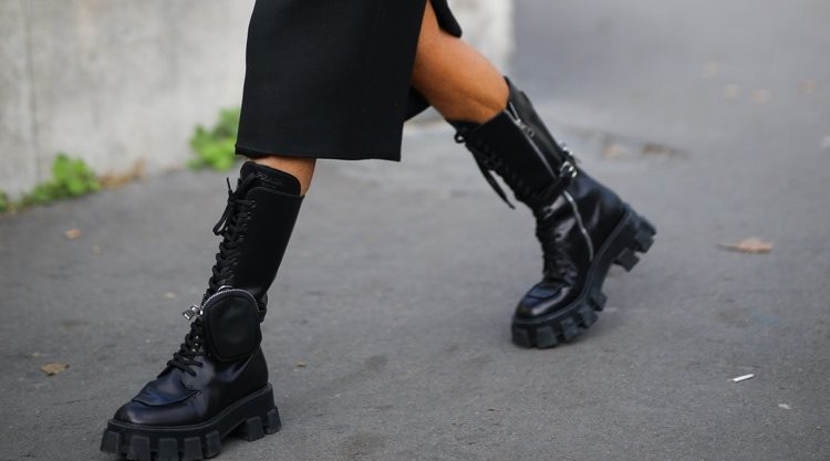 Combat Boots kombinieren Stiefel Trends Herbst Winter 2020