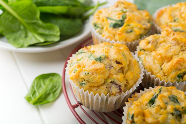 Egg muffins as a hot breakfast to go