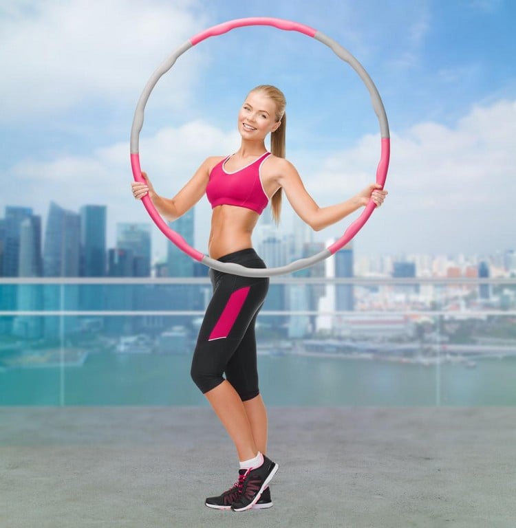 Hula Hoop Fitness Ganzkörper Trainingsplan mit Eigengewicht