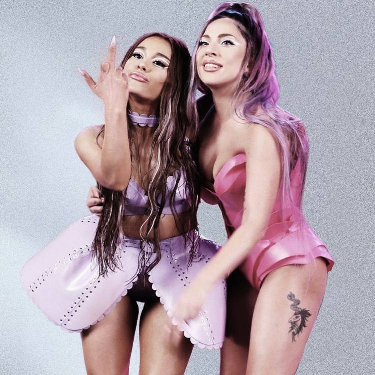 Kostüm Trends 2020 - Ariana Grande und Lady Gaga aus dem Musikvideo zu Rain on me