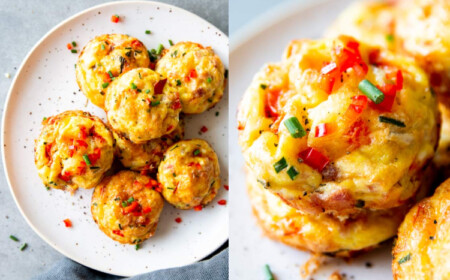 Pikante Muffins mit Schinken und Käse zubereiten