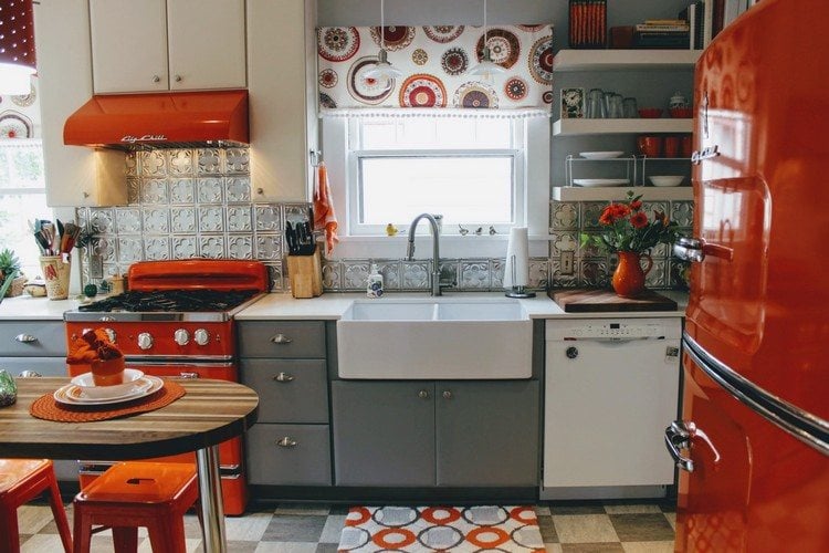 Vintage Küche: 50+ Ideen, die mit ihrem Retro-Charme entzücken