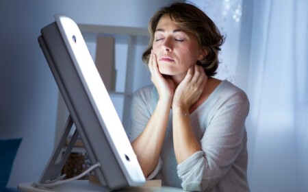 Sonnenlicht Lampe nutzen gegen Depression