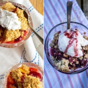 Zwetschgen Dessert im Glas zubereiten - 2 einfache Rezepte