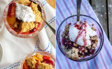 Zwetschgen Dessert im Glas zubereiten - 2 einfache Rezepte