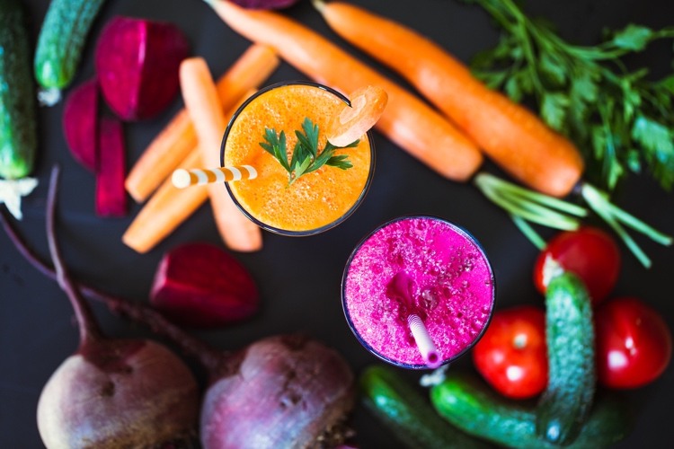 suitable vegetables for carrot and beet juice