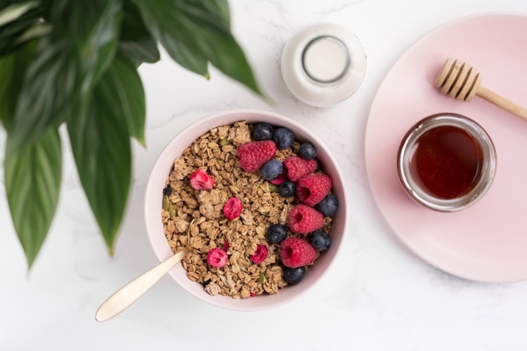 gesundes Müsli selber machen welche Zutaten kombinieren