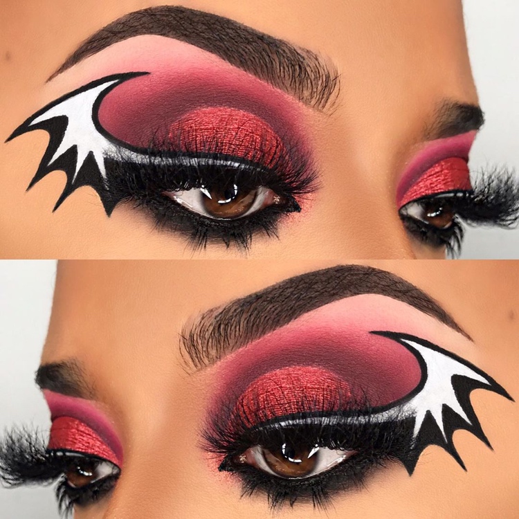 Diese Halloween Augen Make-ups mit Eyeliner erobern Instagram!