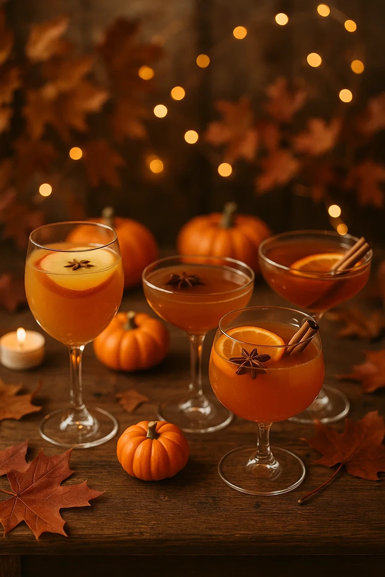 ideen 30 geburtstag feiern herbst cocktail party