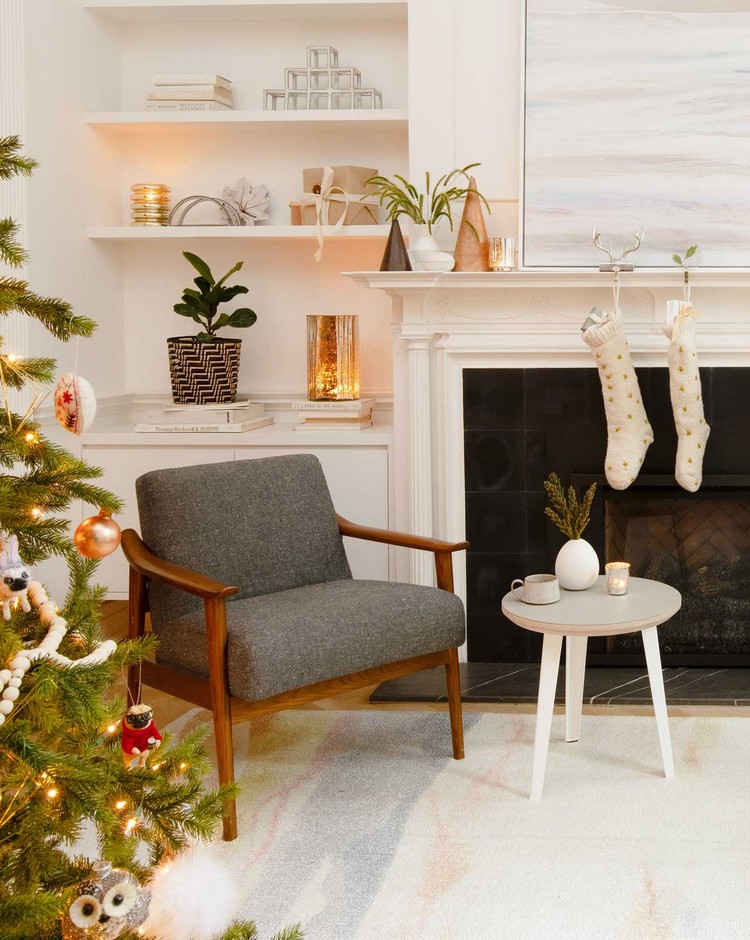 Dekotipps zu Weihnachten für das Wohnzimmer Ideen