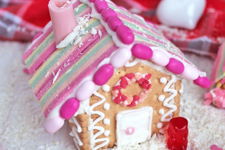 Lebkuchenhaus Aus Butterkeksen Als Alternative Ohne Backen