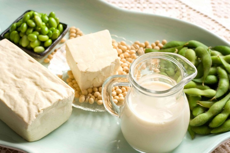 Tofu und Sojahaltige Lebensmittel haben Isoflavone