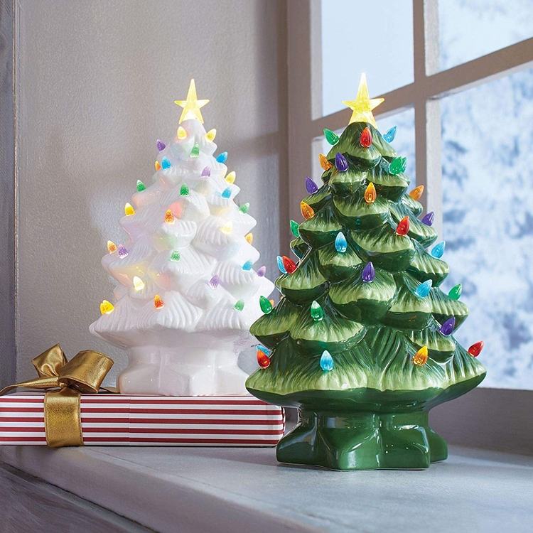Vintage Keramik-Weihnachtsbaum feiert 2020 ein Comeback