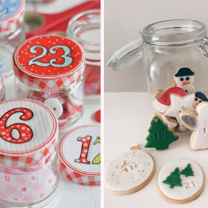 adventskalender im glas basteln