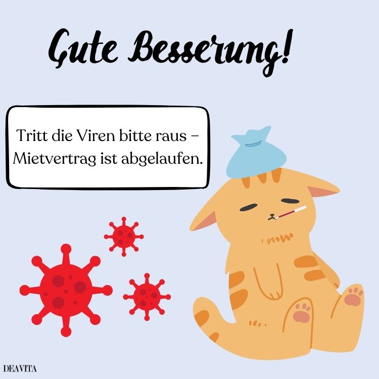 krank sprüche lustig gute besserung