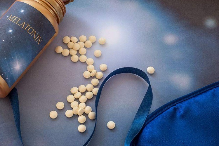 melatonin medikament zum schlafen in form von tabletten
