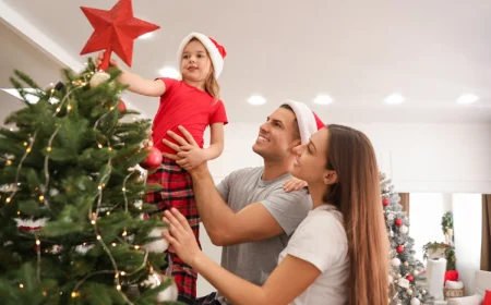 weihnachtsbaumspitze basteln ideen zum nachmachen